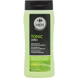 CARREFOUR Gel douche Tonic 3 en 1 300ml