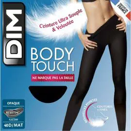 Collant Body Touch Opaque noir - Taille 1 (l'unité)
