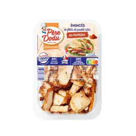 Emincés de poulet au paprika (200g)