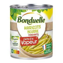 Haricots beurre cuits à la vapeur (590g)