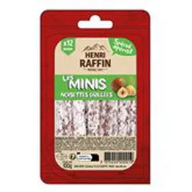 Mini saucissons aux noisettes (100g)