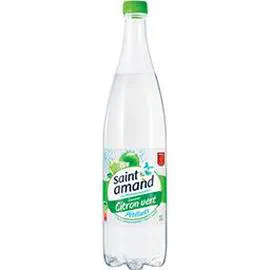 Eau minérale naturelle gazeuse au citron vert (1l)