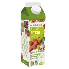 Nectar litchi madagascar bio (1l)