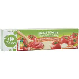 CARREFOUR CLASSIC' Sauce tomate aux petits légumes 180g