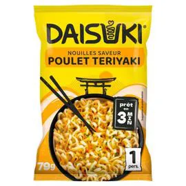 Nouilles poulet teriyaki (79g)