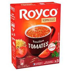 ROYCO Soupe déshydratée tomates et vermicelles 3x14g