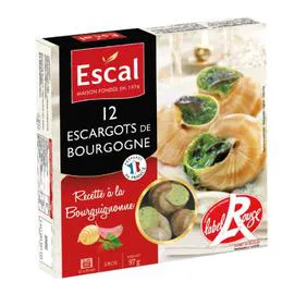 Escargot de Bourgogne recette à la Bourguignonne label rouge (97g)
