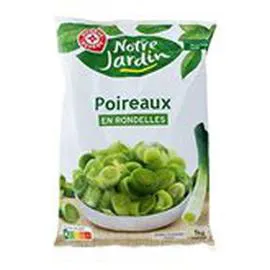 MARQUE REPÈRE, NOTRE JARDIN Poireaux En rondelles 1kg