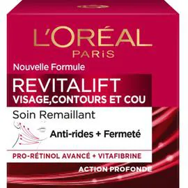 L'ORÉAL PARIS, REVITALIFT Crème Visage Contours & Rides Yeux Anti Remaillant 50ml