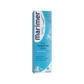 MARIMER Hygiène Nasale Spray Nez Encombré Sec En Prévention Du Rhume Et Des Infections Orl Baby 100ml