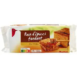 AUCHAN Pain d'épices fondant au miel 350g