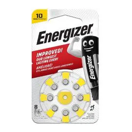 ENERGIZER Pile pour prothèses auditives Format 10 x8