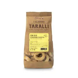 PUGLIA SAPORI Biscuit salé taralli à l'huile d'olive extra vierge 250g