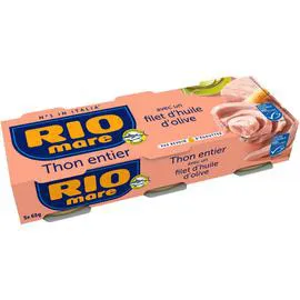 Rio Mare Thon Entier avec un filet d'huile d'olive (3x65g)