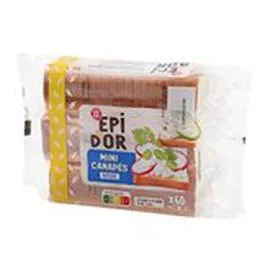 Mini canapés Nature (255g)