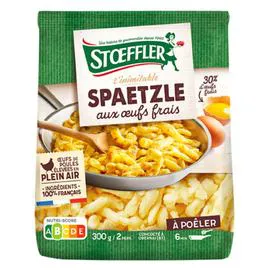 STOEFFLER Pâtes fraîches Spätzle à poêler 300g