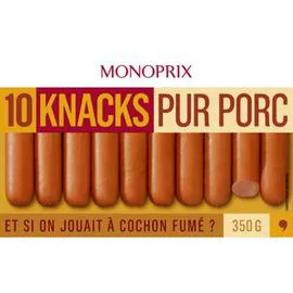Knacks pur porc (350g)