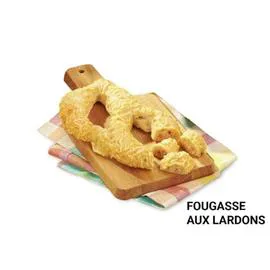 Mini fougasse lardons (125g)