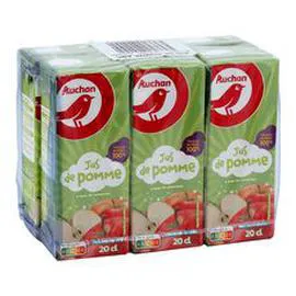 Jus de pomme à base de concentré briquettes (6x20cl)