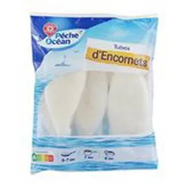 MARQUE REPÈRE, PÊCHE OCÉAN Tubes d'encornets Sachet 750g
