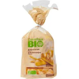 CARREFOUR BIO Pains au lait bio 280g