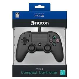 Manette filaire PS4 noire (l'unité)
