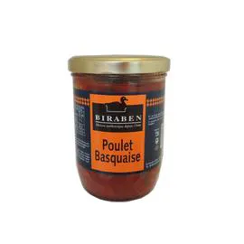 Plat cuisiné Poulet basquaise (720g)