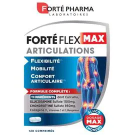 Complément Alimentaire Fléxibilité Mobilité Et Confort Articulaire Fortéflex Max Articulations (x120)