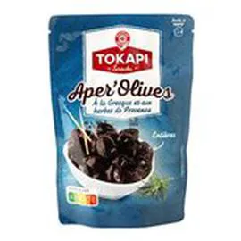 Olives noires Grec/herbes provençales (200g)