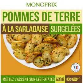 MONOPRIX Pommes de terre à la sarladaise 600g