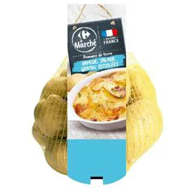 CARREFOUR Pommes de terre vapeur blanches 2kg