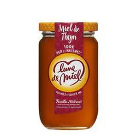 Miel de thym liquide 100% pur et naturel (375g)