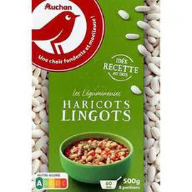 AUCHAN Haricots lingots 500g