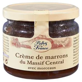 REFLETS DE FRANCE Crème de marrons avec morceaux 325g