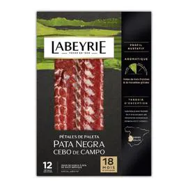 Pétales de Paleta Pata Negra 18 mois d'affinage (50g)