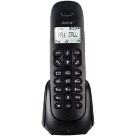 Téléphone sans fil avec répondeur Solo - PSDP230SBK - Noir (l'unité)