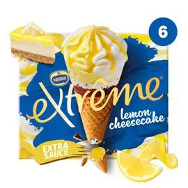 Cône Lemon Cheesecake (x6)