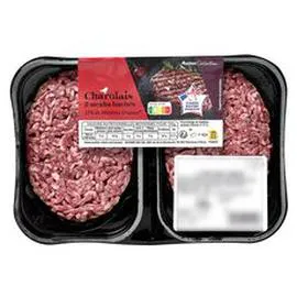 Steaks hachés Charolais 12% MG (250g)