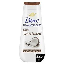 Crème Douche Soin Nourrissant à la Coco & Amande (225ml)