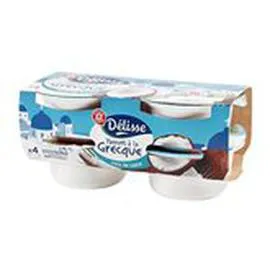 Yaourt à la grecque Noix de Coco (4x150g)