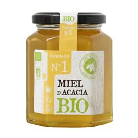 FAMILLE VACHER, CÔTÉ MIEL Miel d'acacia Bio 375g