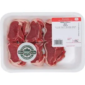 Viande d'Agneau: Côtes filet ***HALAL à griller (510g)