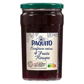PAQUITO Confiture extra 4 fruits rouges 750g