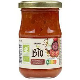 AUCHAN BIO Sauce tomate bolognaise en bocal 200g