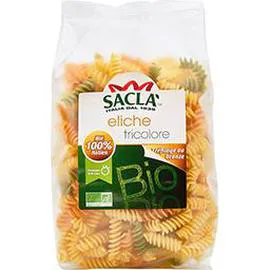 SACLÀ Pâtes Eliche tricolore Bio 500g