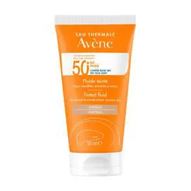 Crème Solaire Unifiant Très Haute Protection 50+ Fluide Teinté Pour Peaux Sensibles Normales À Mixtes (50ml)