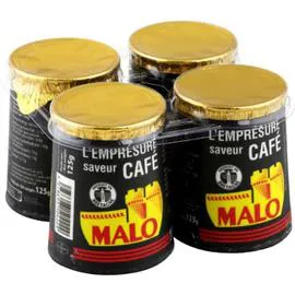 Yaourts L'emprésuré café (4x125g)