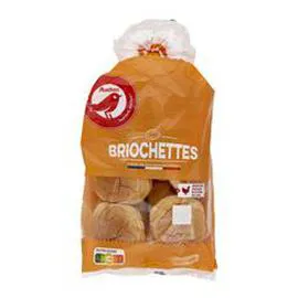 Briochettes nature aux Oeufs frais (480g)