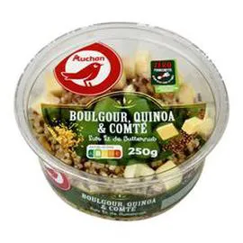 Salade boulgour, quinoa, comté sans couverts (250g)