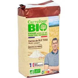 Farine de blé bio T150 multi usages (1kg)